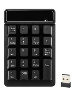 Buy Wireless Numeric Keypad Black in Saudi Arabia