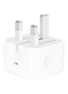 Buy 20W USB-C Power Adapter White in Egypt