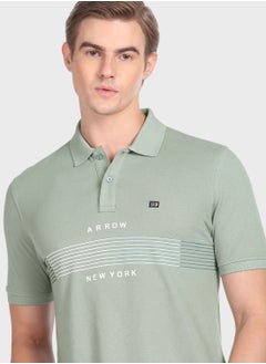 اشتري Logo Regular Fit Polo في الامارات