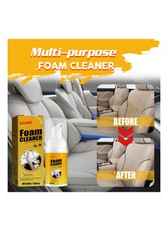 Buy Multi Functional Foam Cleaner For Car And House 30 Ml in Saudi Arabia