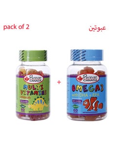 Buy Pack of 2 omega 3 + multivitamins 1+1 in Saudi Arabia