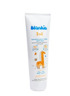 Buy Blankie 3 in 1 shampoo + conditioner + body wash 200 ml in Egypt