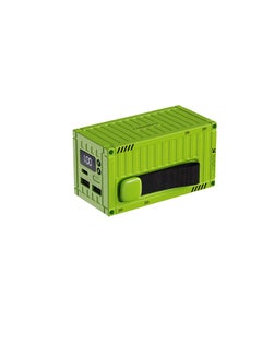 Buy Container portable charger, 22.5 watts, 20,000 mAh capacity - green in Saudi Arabia