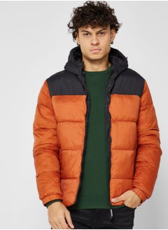 Buy Zip Through Puffer Jacket in UAE