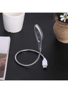 Buy Mini Night Light Reading USB Led Light Silver in Saudi Arabia