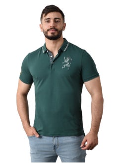 اشتري Men's Lion Polo - Green في السعودية