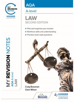 Buy My Revision Notes: AQA A Level Law Second Edition in UAE