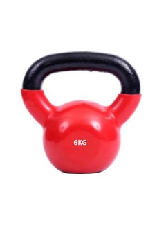 Buy Vinyl Coated Kettlebell With Comfort Grip 6kgs in Saudi Arabia