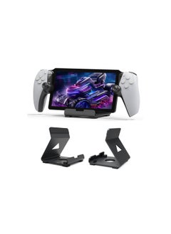 Buy Alloy Stand Designed for Playstation Portal Handheld Console,Super Sturdy Gaming Accessories Storage Holder Stand Bracket Compatible with Switch/Steam Deck/ROG/and Mobile Phones (Black) in Saudi Arabia