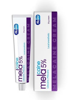 Buy Melacaine Cream Painless hair removal 15 g in Egypt