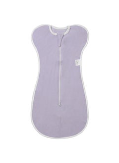 Buy Baby Swaddle , Baby Sleep Sack for 0-3 Month, Self-Soothing Swaddles for Newborns, New Born Essentials for Baby, Purple in UAE