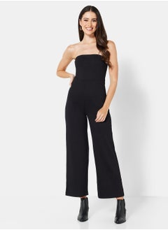 Buy Bismark Tube Slim Fit Jumpsuit in UAE