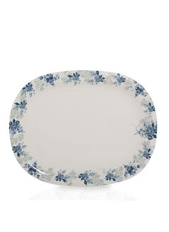 اشتري Rose Garden Melamine Oval Serving Platter - 31 Cms في الامارات