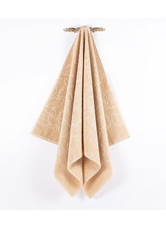 اشتري Martina Bath Towel, Natural - 480 GSM, 140x70 cm في الامارات