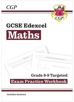 Buy GCSE Maths Edexcel Grade 8-9 Targeted Exam Practice Workbook (includes Answers) in UAE