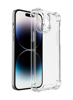 Buy Back Case Shockproof with Best Camera Protection Compatible with Iphone 15 Pro Max Clear Silicone Shockproof Case with Reinforced Protection Edges for iPhone 15 Pro Max (Iphone 15 Pro Max in Egypt