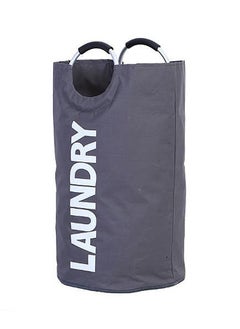 اشتري 82L large laundry bag collapsible waterproof oxford cloth laundry basket with handle, collapsible dirty laundry basket (dark gray) في الامارات