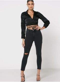 Buy High Waist Skinny Jeans in UAE