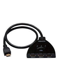 Buy 3-Port HDMI Switch Splitter Black in UAE