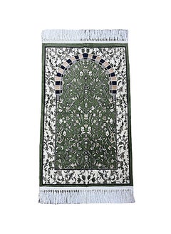 اشتري Premium Thick Prayer Mat with 2-Inch Fringe - Comfortable and Durable for Daily Use في السعودية