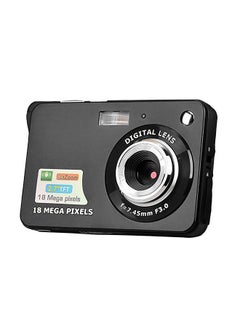 اشتري Digital Camera Mini Pocket Camera 18MP 2.7 Inch LCD Screen 8x Zoom Smile Capture Anti-Shake with Battery في الامارات