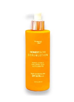 Buy Honest Glow Serum Lotion Spf 50 PA+++ 250ml in Saudi Arabia