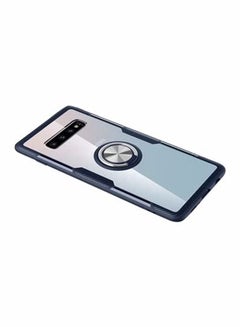 Buy Protective Case Cover With Magnetic Bracket For Samsung Galaxy S10 5G Navy in Saudi Arabia