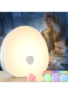 اشتري Night Lights with White Noise, Soothing Sounds, LED Touch Control Lamp for Breastfeeding, Portable Night Light, Memory Timer, Sleeping Baby Adults Kids في السعودية