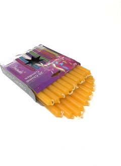 Buy 4 Inch  Mini Chime Ritual Spell Unscented Taper Candles  Orange  Set of 20 in UAE