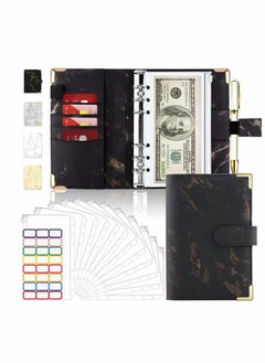 اشتري Budget Binder with Zipper Envelopes, 14Pcs Budget Binder, Cash Envelopes for Budgeting, Money Organizer for Cash, Budget Planner with Cash Envelopes (Black) في الامارات