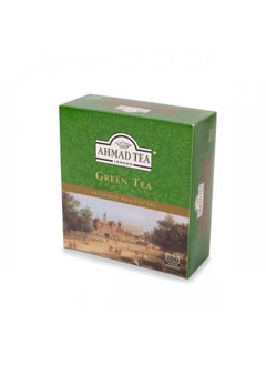 Buy Ahmad Tea Green Tea, Green Tea Teabags 100 Ct - Caffeinated And Sugar-Free in UAE