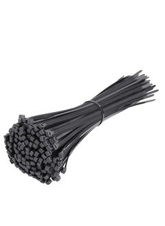 Buy Nylon Cable Ties 3.6X200mm Black in UAE