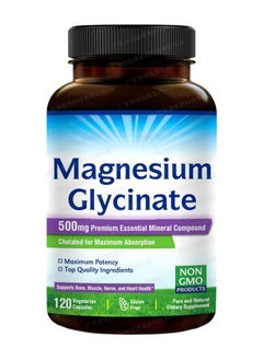 Buy High Absorption Magnesium Glycinate Capsules 120 Capsules in Saudi Arabia