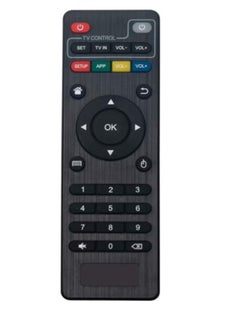 اشتري Replacement Remote Control Compatible with Android TV Box OTT MXQ?MXQ PRO 4K, MXQ PRO, T95 Super?Q+, T95 S1, T95 S2, HK1 Pro?OTT M8S+,T95H,T95N في السعودية