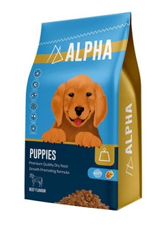 Buy Alpha Meaty Dry Food For Puppies 4 Kg in Egypt