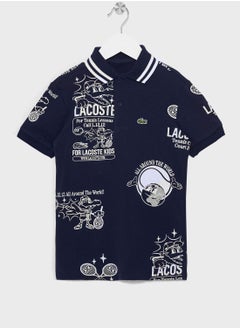 Buy Kids Printed Polo in Saudi Arabia