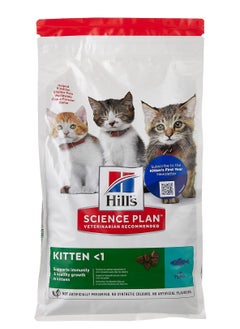 اشتري Hills Science Plan Kitten Food with Tuna - 1.5Kg في الامارات