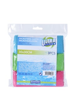 Buy Micro Fiber Cloth Set Of 3Pcs in UAE