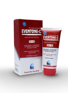 Buy Eventone C Body Milk 150 ml Skin lightening and brightening body milk with SPF45 in UAE