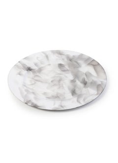 اشتري Decorative plastic decor medium size The color is Silver and white في السعودية