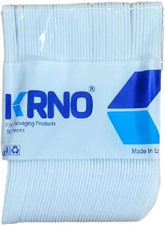 Buy Krno Disposable Heavy Duty Plastic Spoon Set Of (50pcs) - White in Egypt