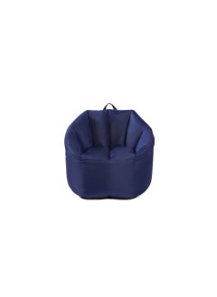 Buy Adam Bean Bag Chair Blue 81.5x71x62.3cm in UAE