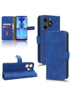 اشتري Smartphone Case Compatible with Tecno Spark 10 Pro with Card Holder Flip Case PU Leather Phone Wallet Case Shockproof Protective Cover في السعودية