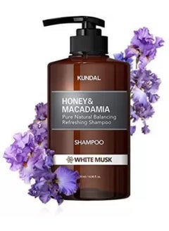 Buy Honey & Macadamia Pure Natural Balancing Refreshing Shampoo White Musk in UAE