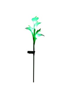 اشتري Danube Home Luminous Plant With Solar Decorative Metal Stem Flower Lights Solar Powered Lights Landscape Lighting For Garden Patio Yard Garden Decoration - Multi Color في الامارات