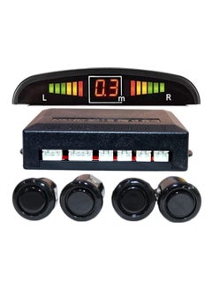 اشتري Car Parking Sensor 4 Sensors Auto Reverse Assistance Backup Radar Detector System في الامارات