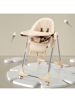 Buy Adjustable Multifunctional Portable Foldable Dining Highchair With Removable Tray in Saudi Arabia