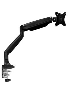 Buy Single Monitor Arm Desk Mount | Gas Spring Monitor Arm | Full Motion Articulating Height Adjustable | Fits 21 22 23 24 27 30 32 Inch VESA Compatible Computer Screen in UAE