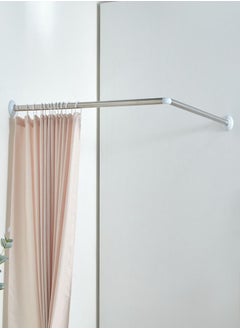 اشتري Neo L-Shape Shower Curtain Pole 80x80 cm في السعودية