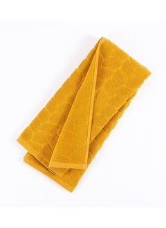 اشتري Sara Hand Towel, Mustard - 550 GSM, 80X50 cm في الامارات